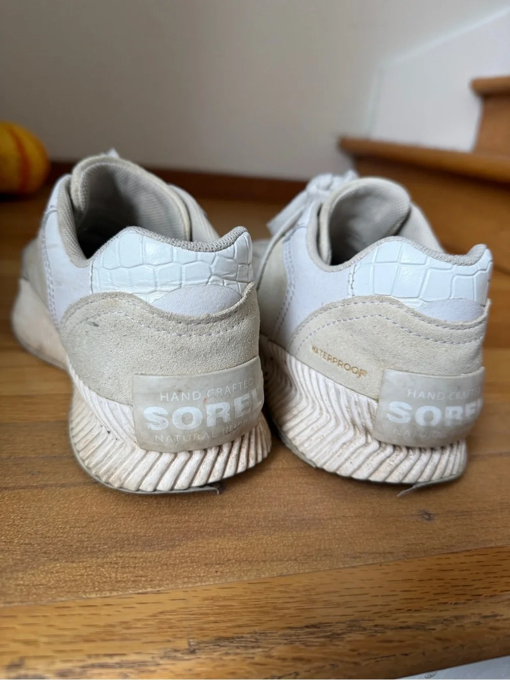 Sorel Ona Blvd White Sneakers